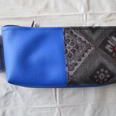【新品】大島紬ペンケース（小物入れ）