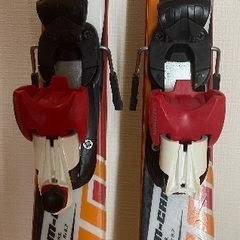 子供用スキー板120cm ビンディング付きの画像