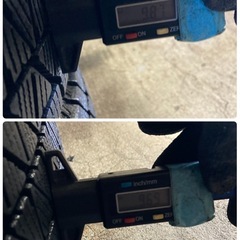 有難うございました！バリ溝‼️2024年製‼️ブリヂストンDM-V3🌈ジムニー純正スチール🌈ご不要なタイヤ付きホイールお買取させて頂きます🙇🐇の画像
