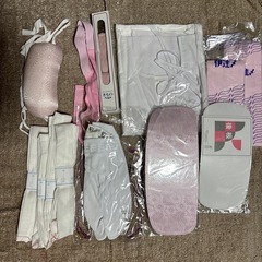 決まりました！成人式にて使用! 着付け小物9点セット　ＳＳサイズ