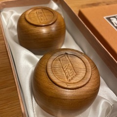 銘木　屋久杉　おちょこの画像