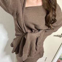 ２回使用美品✨ニットのセットアップの画像