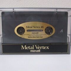 G∝118 カセットテープ マクセル Metal Vertex ...
