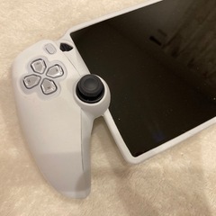 PlayStation Portal ホワイト 保護フィルム 本体シリコンカバー プロテクトポーチ セット  PS5 プレステの画像