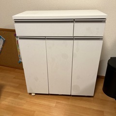 お話し中　ダストボックス　ホワイト　　　の画像