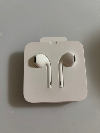 iphone の純正イヤホン(ライトニング端子)