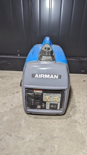 【大阪】エアーマン AIRMAN インバーター発電機 発電機 ガソリン ポータブル発電機 キャンプ DIY 建設機械 現場 HP160