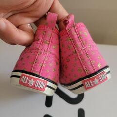 converse　ピンク★　12.5cmの画像