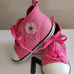 converse　ピンク★　12.5cmの画像