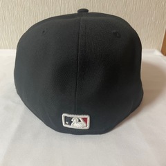 【決まりました(⁎ᴗ͈ˬᴗ͈⁎)】【超美品】NEW ERAキャップ　ブラック　ニューエラ　帽子　ニューヨークヤンキースの画像