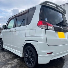 フォロワー割実施中‼️ 25年式特別仕様車‼️月々 9千円〜分割払い可❗️車検2年付き！大人気☆SUZUKI ソリオ☆SDナビ付き☆走行中DVD見れます☆電動スライドドア付き☆純正アルミ☆ドライブレコーダー付きのフル装備‼️の画像