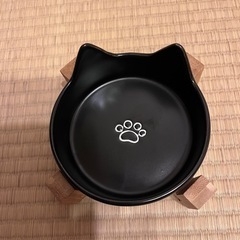【中古】【美品】猫エサ皿の画像