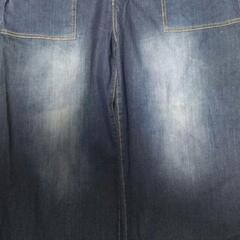  レディース  デニムワイドパンツ  3L の画像