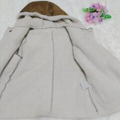 earthmusic&ecology ダッフルコート Sサイズ の画像