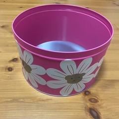 【店舗限定】花柄　タルティンミックス丸缶　大の画像