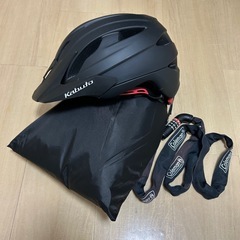 kona jakeロードバイク+ kabutoヘルメット の画像
