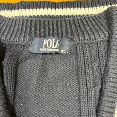 ニットベストの画像