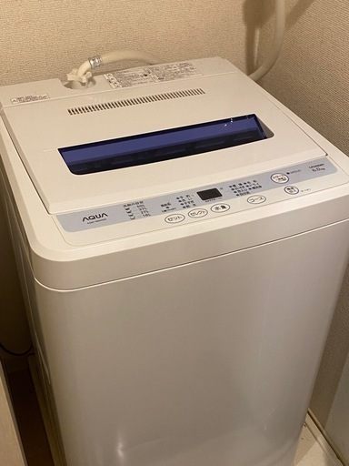 アクア 洗濯機 AQW-S60A(W)