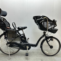 パナソニック電動自転車　3人乗り対応　子供乗せシート付き　お買い得