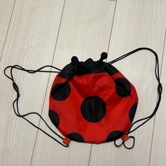 【最終値下げ!!】てんとう虫デザイン ナップザックの画像