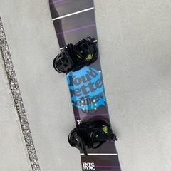 （※お取引決まりました）スノーボード　板＆ビンディングセット