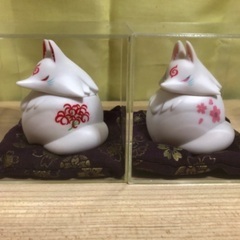 電脳大工さまの『丸狐』2体🦊