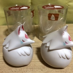 電脳大工さまの『丸狐』2体🦊の画像