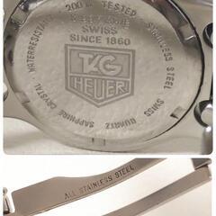 電池交換済 良品 希少カラー タグホイヤー セル デイト クォーツ ボーイズの画像