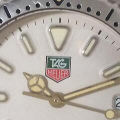 電池交換済 良品 希少カラー タグホイヤー セル デイト クォーツ ボーイズの画像