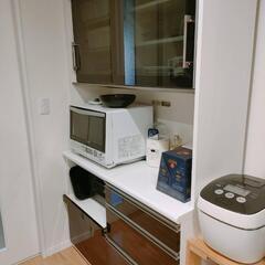 決定しました！ 大川家具 キッチンボード 食器棚 配送可能の画像