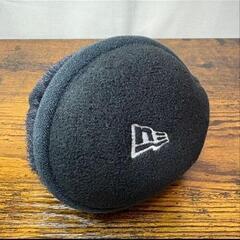 ニューエラ newera イヤーマフ ブラック ホワイトロゴ