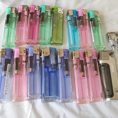 0円　使い捨てライター17本　