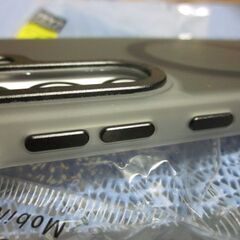 Galaxy S24 Magsafe対応 ケース　黒半透明の画像