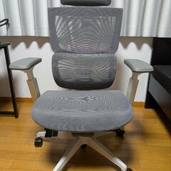 FLEXISPOT オフィスチェア デスクチェア C7　(メッシュ、グレー、オットマンなし)