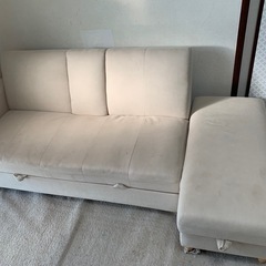 【お渡し待ち】ソファー　ソファーベッド　トルソーなしでもお譲り可能の画像