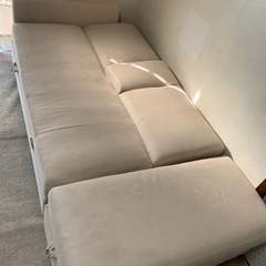 【お渡し待ち】ソファー　ソファーベッド　トルソーなしでもお譲り可能の画像