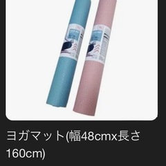 ヨガマット一本　　　の画像