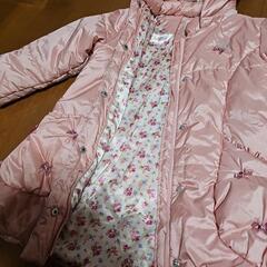130　マザウェイズ　ピンク　コート　花柄　の画像