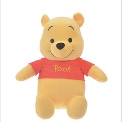 くまのプーさん　ぬいぐるみ　ディズニー正規品の画像