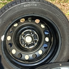 ★[F1836] TOYOTA 　ブリヂストン　スタッドレスタイヤ　2015年製　BLIZZAK  REVOGZ   175/65 R15  4本セットの画像