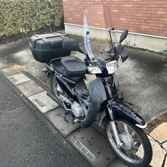【関東無料お届け】即乗り カッコいいブラック　スーパーカブ110...