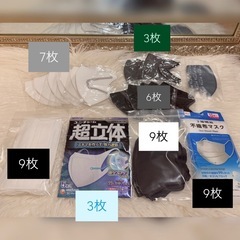《募集締め切り》大人マスクセット 防災グッズ 感染症予防の画像
