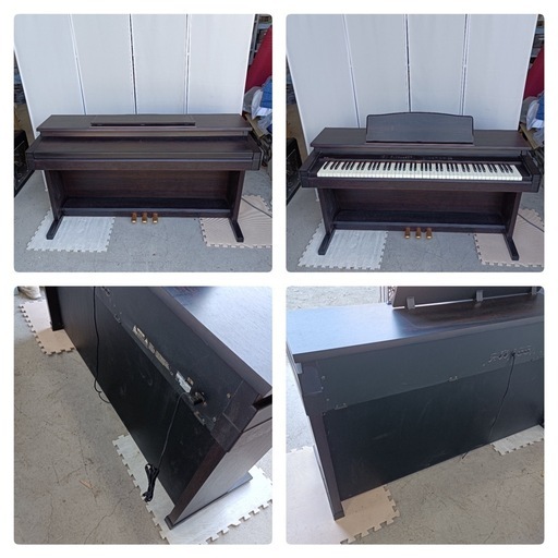 [F1830]  Roland　ローランド　　電子ピアノ　HP-330(D) 外形寸法　幅1430㎜  奥行き510㎜  高さ820㎜