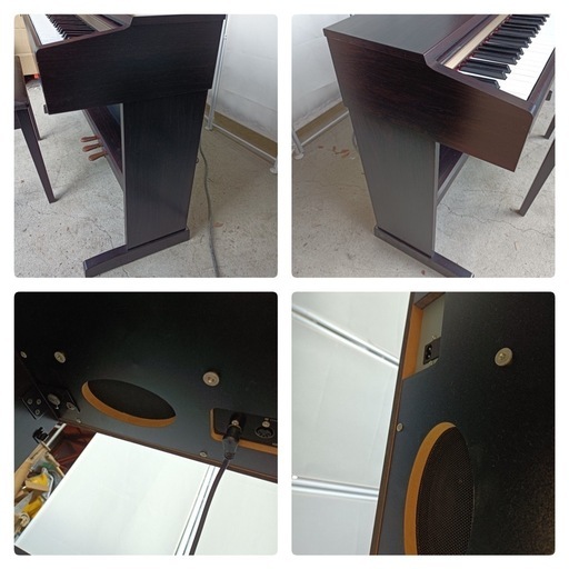 ★[八3399] YAMAHA　ヤマハ 　電子ピアノ  ARIUS   YDP-160 本体外形寸法　幅1350㎜  奥行き410㎜ 