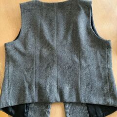 レディース＊ジレベスト＊ヘリンボーン　の画像