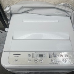 Panasonic NA-F50BE5 2018年式　5Kg洗濯機