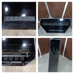 [F1831] ビリヤード　キュースタンド　外形寸法　幅780㎜ 235㎜ 高さ900㎜の画像