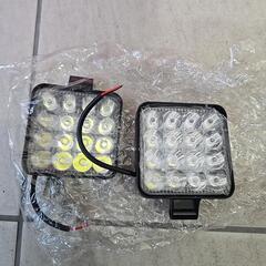 作業灯 ワークライト 投光器 LED 12V 24V 48W サ...