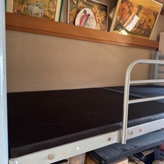 スチール製2段ベッド