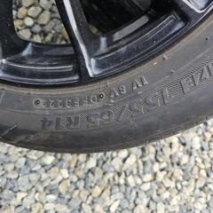 BRIDGESTONE　155/65R14　ホイール付きの画像